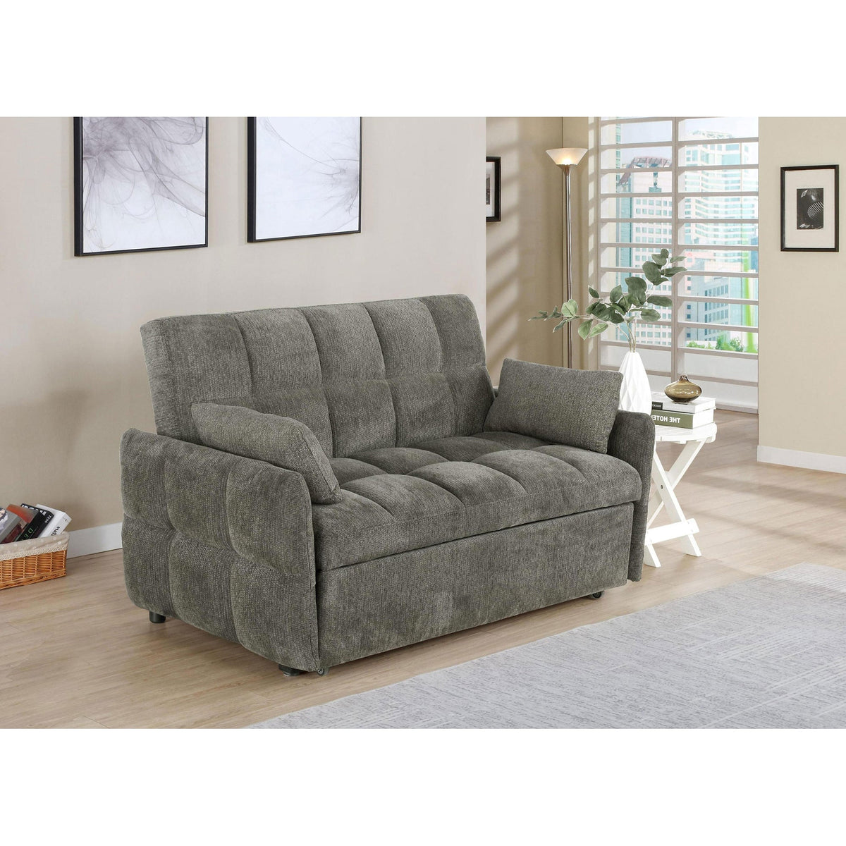 Alvara Dark Sofa Bed
