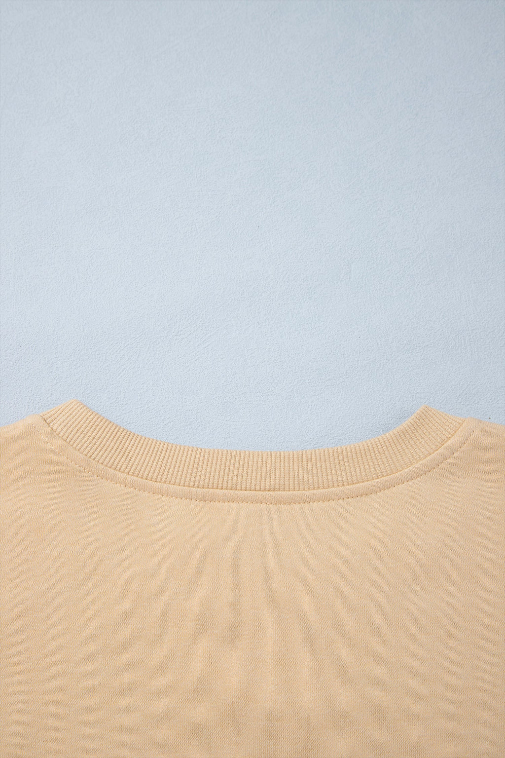 Parchment Solid Color Long Sleeve Top Split Skort 2pcs Outfit