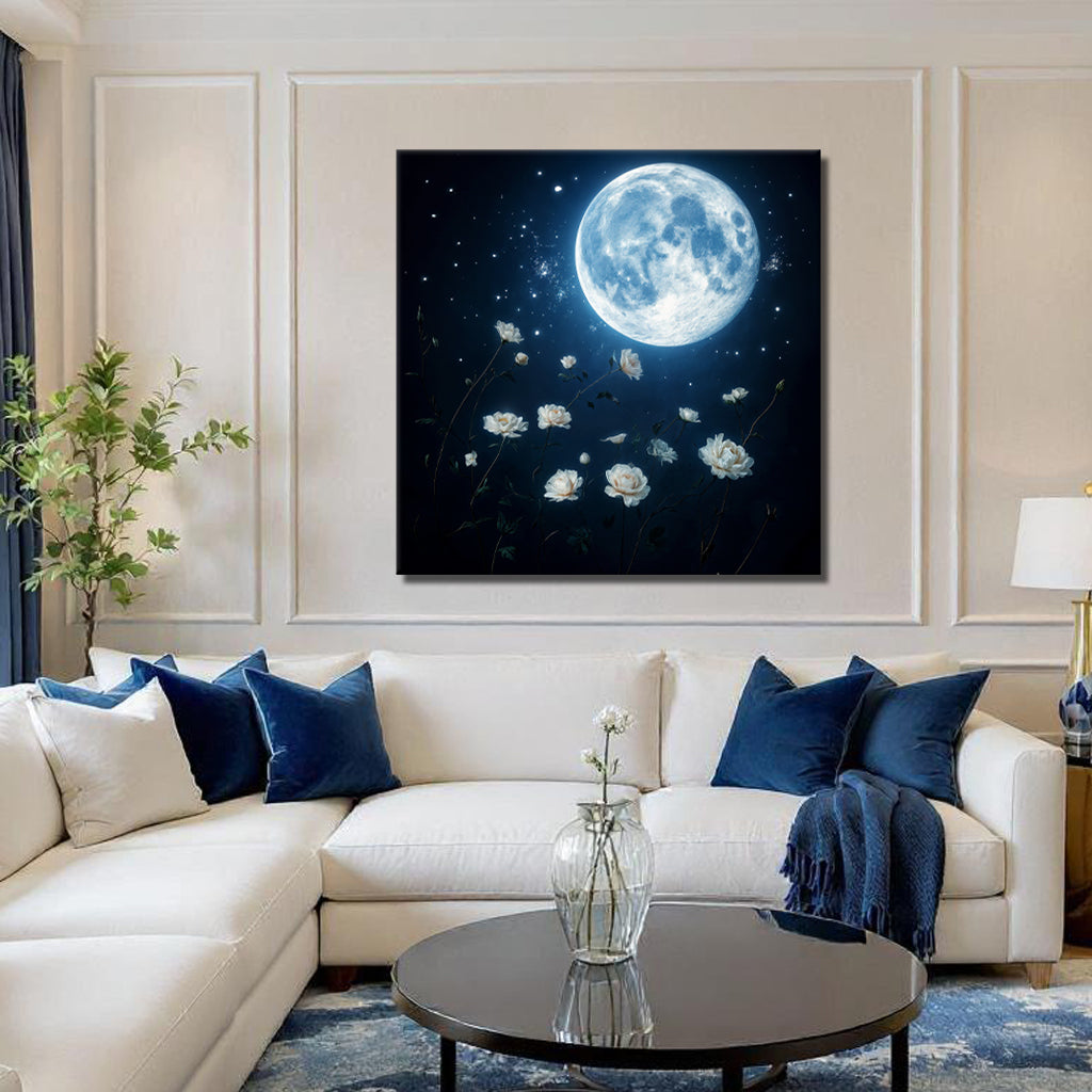 Lunar Canvas Wall Art