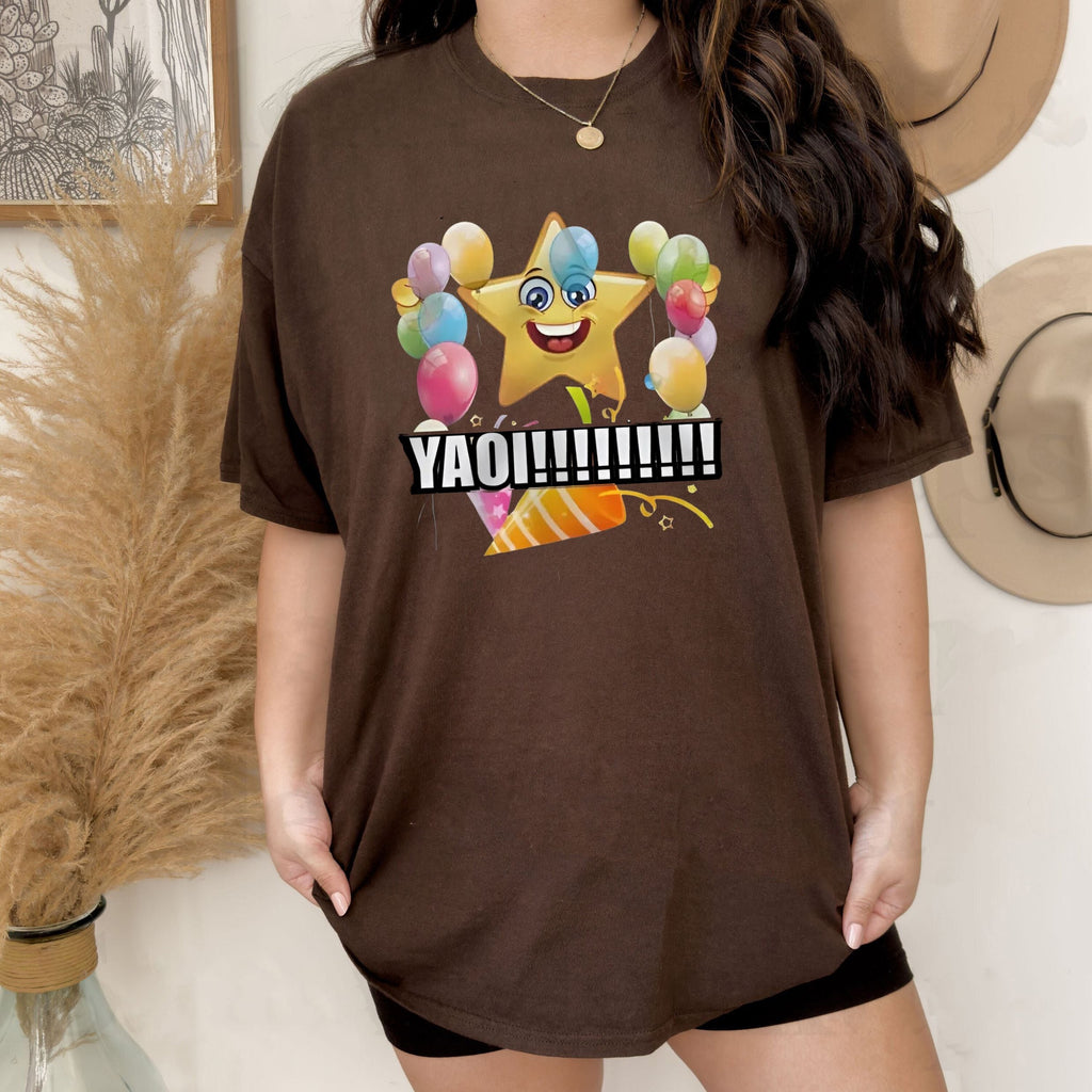 Gildan Pastel Yaoi T-Shirt - Soft Girl Aesthetic Apparel, Kawaii Charm & Drama