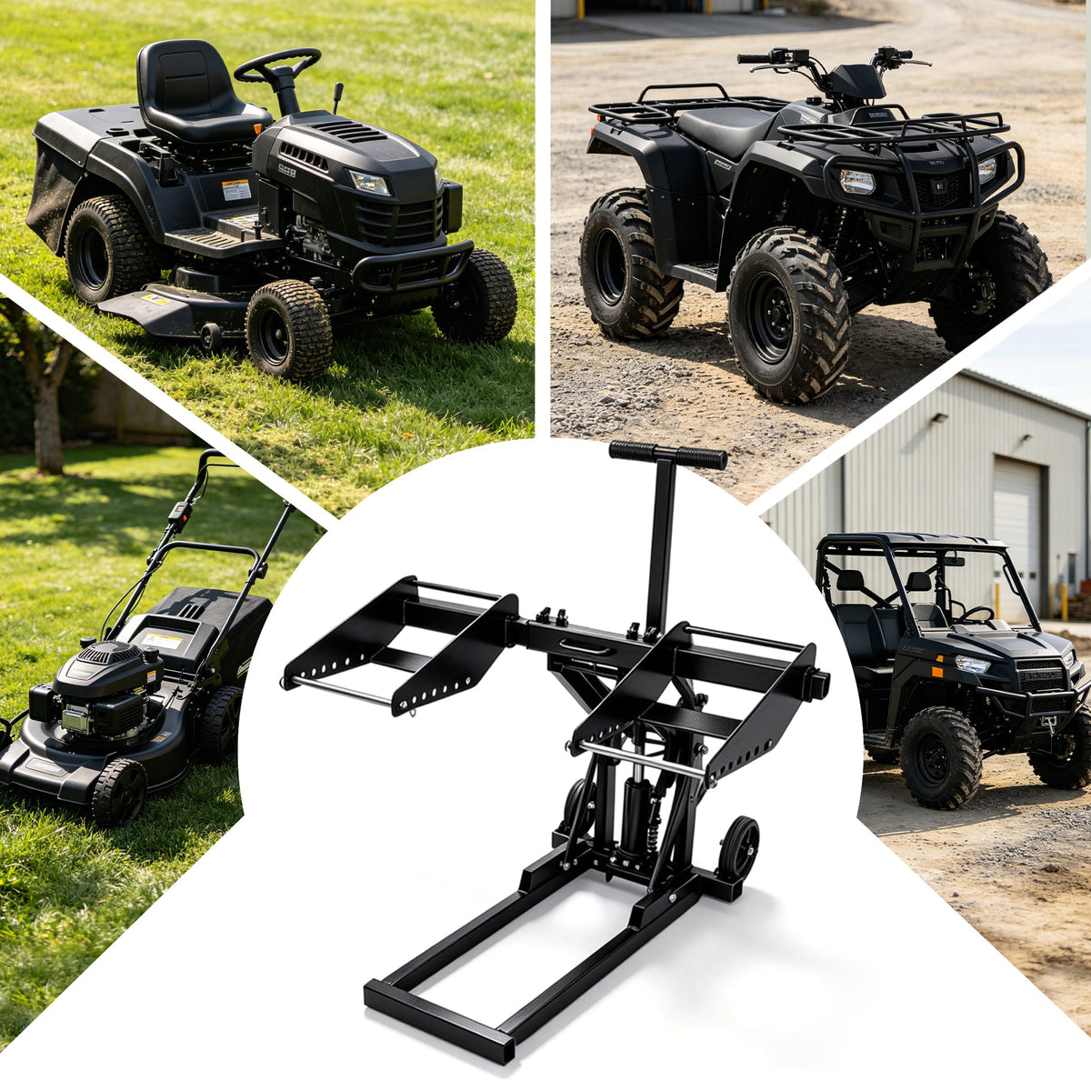 550 Lbs Riding Mower Lift Jack