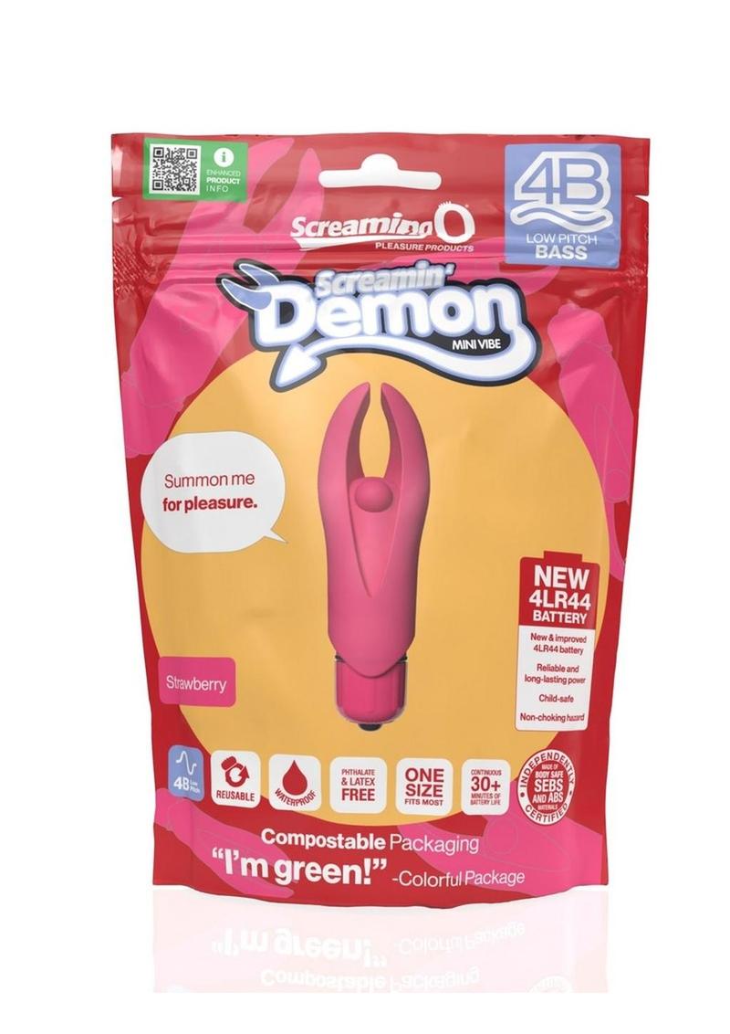 4B Demon Silicone Mini Clitoral Stimulating Vibrator