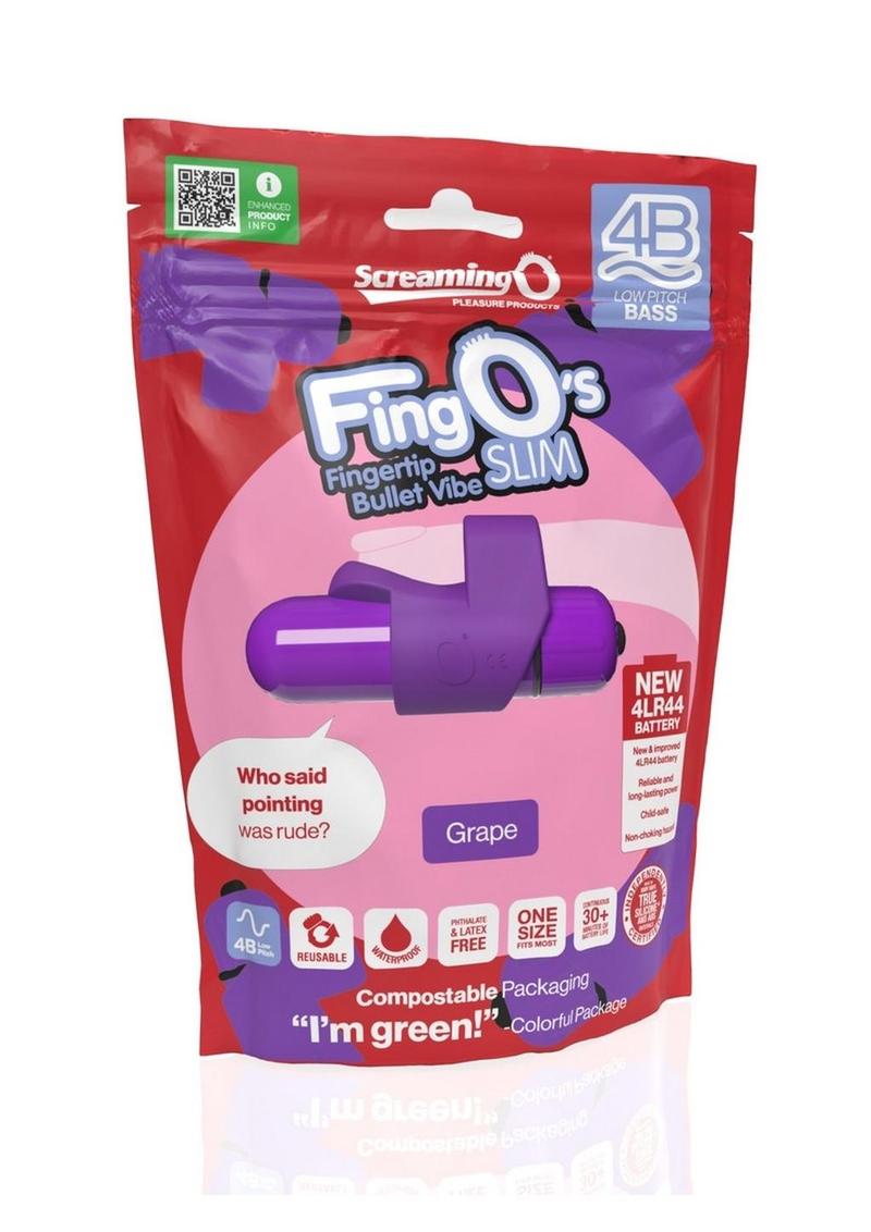 4b FingO's Slim Finger Vibrator
