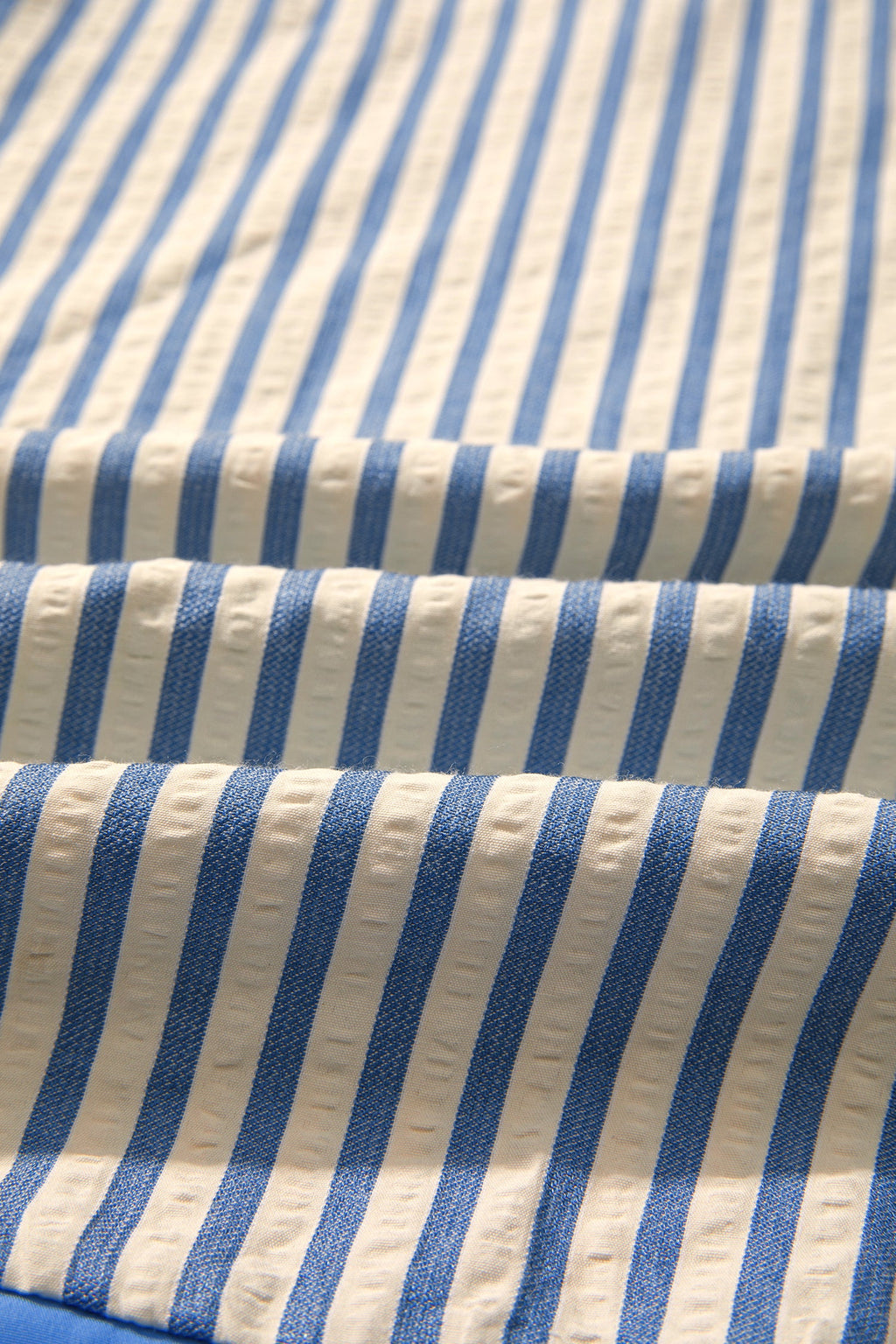 Stripe Colorblock V-Neck Short Sleeve Blouse