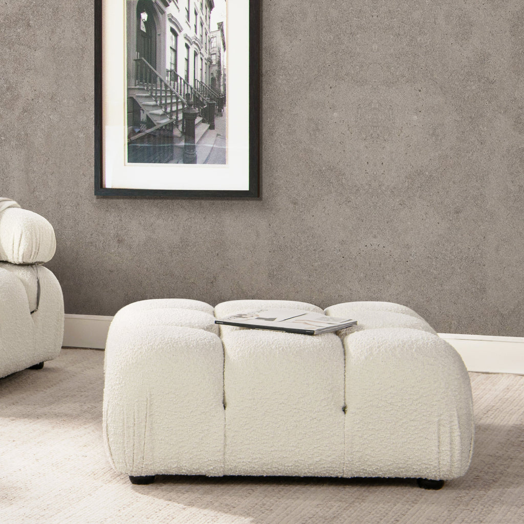 Marcel 36" Bubble Modular Modern Cocktail Ottoman