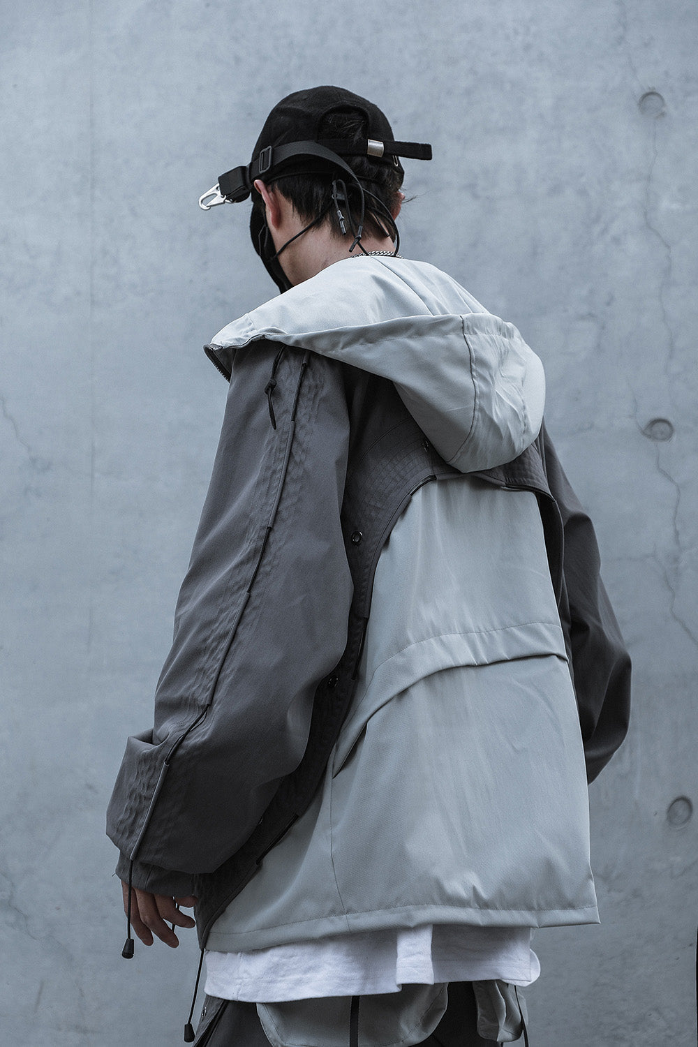 HiJ14 Grey Industrial Climber Jacket