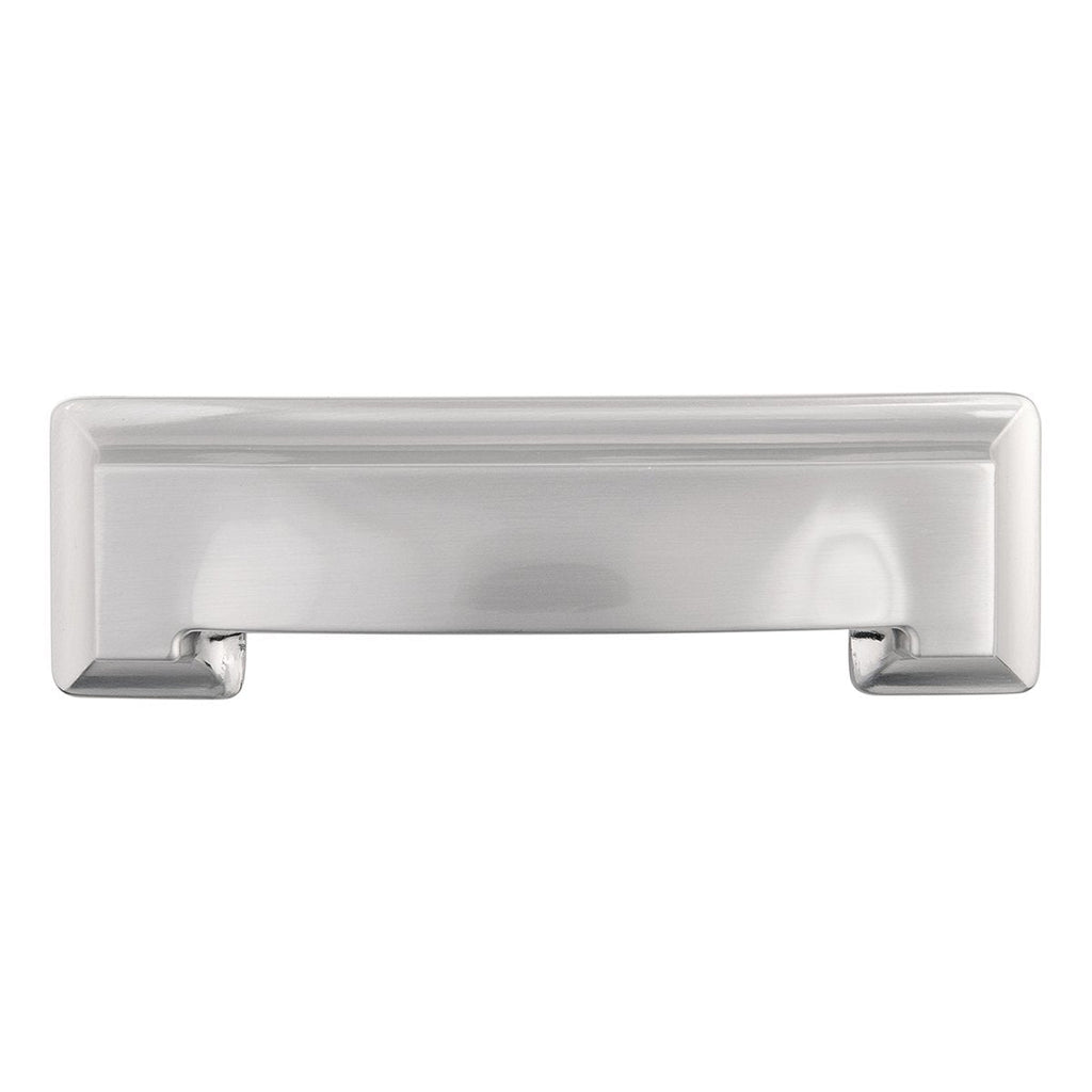 Hickory Hardware P3013-SN Studio Collection Cup Cabinet Pull, 3-Inch