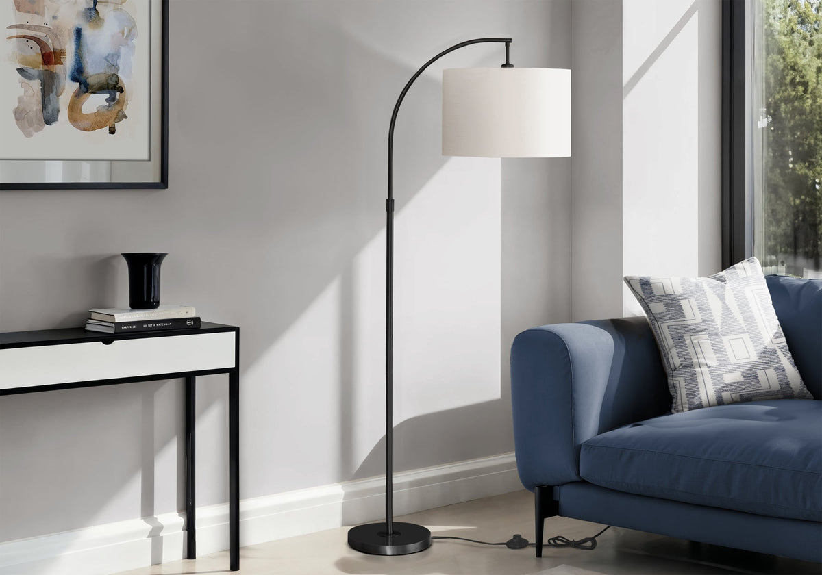 65" Tall Arc Floor Lamp