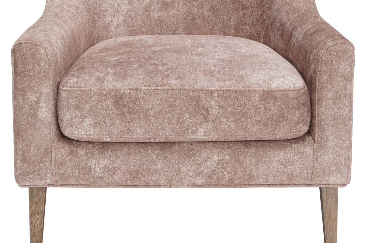 Hi Back Accent Chair - Carmel