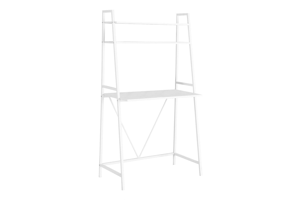 Computer Desk with Storage Shelves