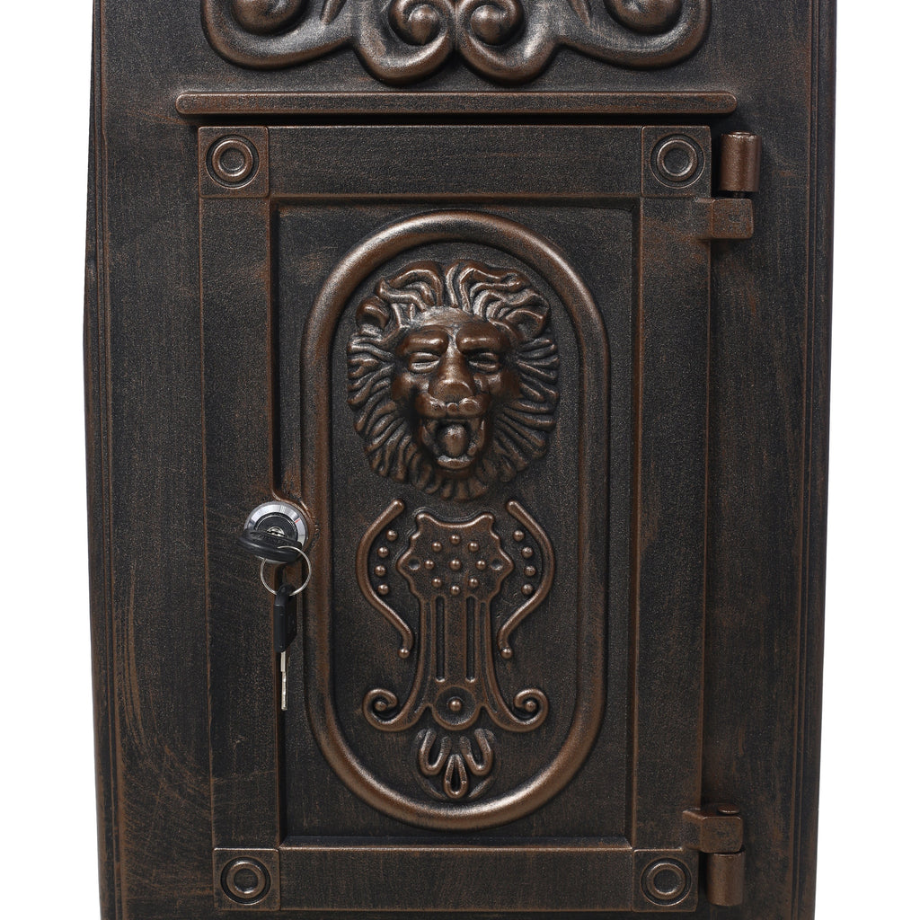 Large-Capacity Residential Mailbox - The Court