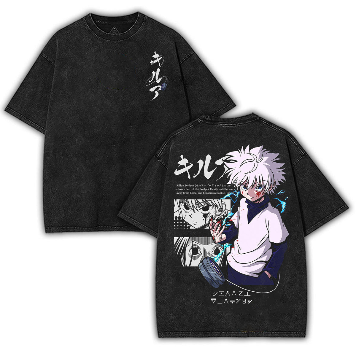 HxH Kilua Washed Tshirt [MMU]