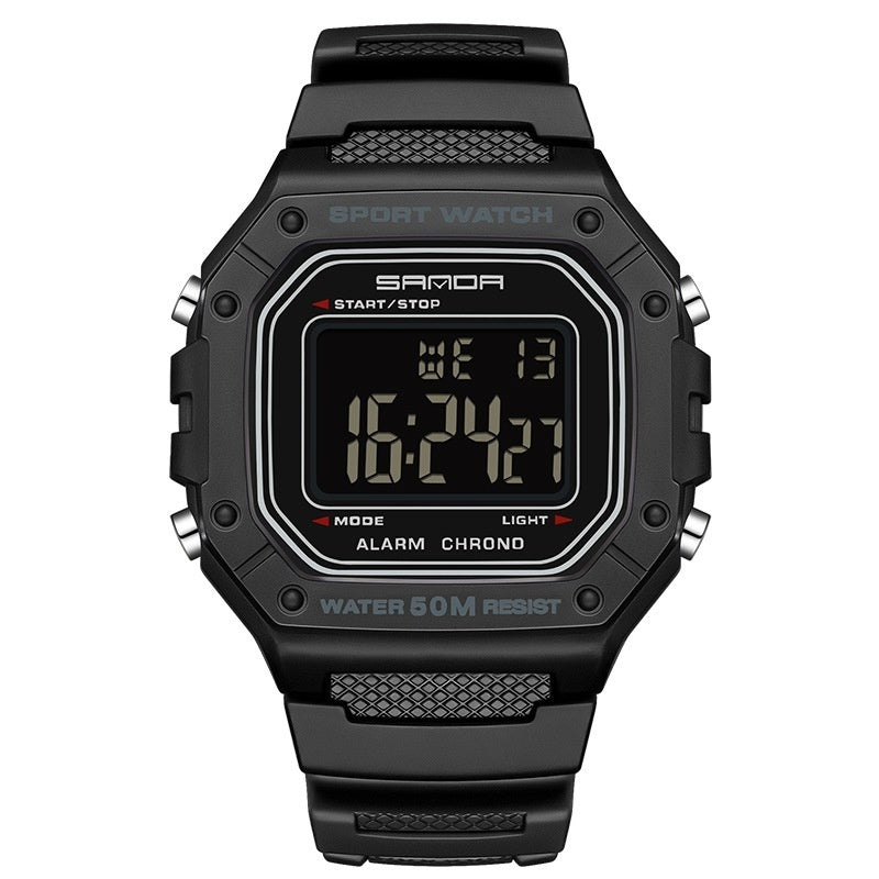 Swimming Waterproof Youth Electronic Watch Simple Alarm Clock
