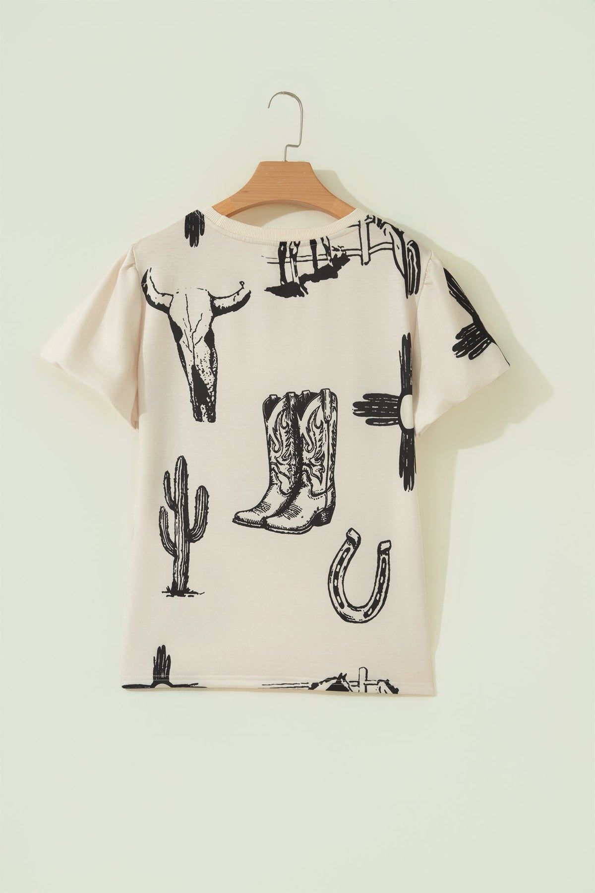 Western Retro Short Sleeve T-Shirt