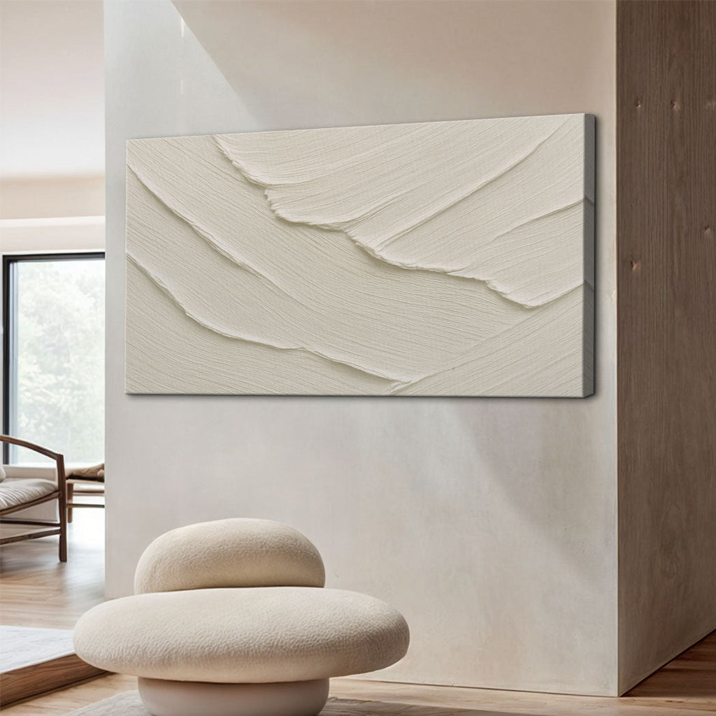 Abstract Minimalist Wave Wall Art II