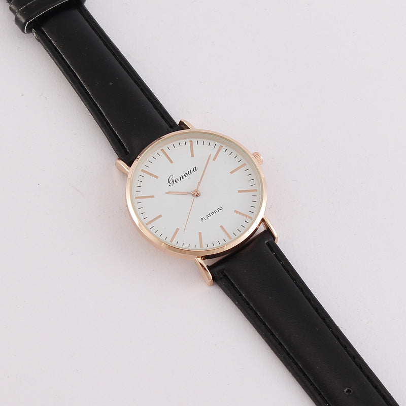Ultra-thin Minimalist Leather Belt For Men