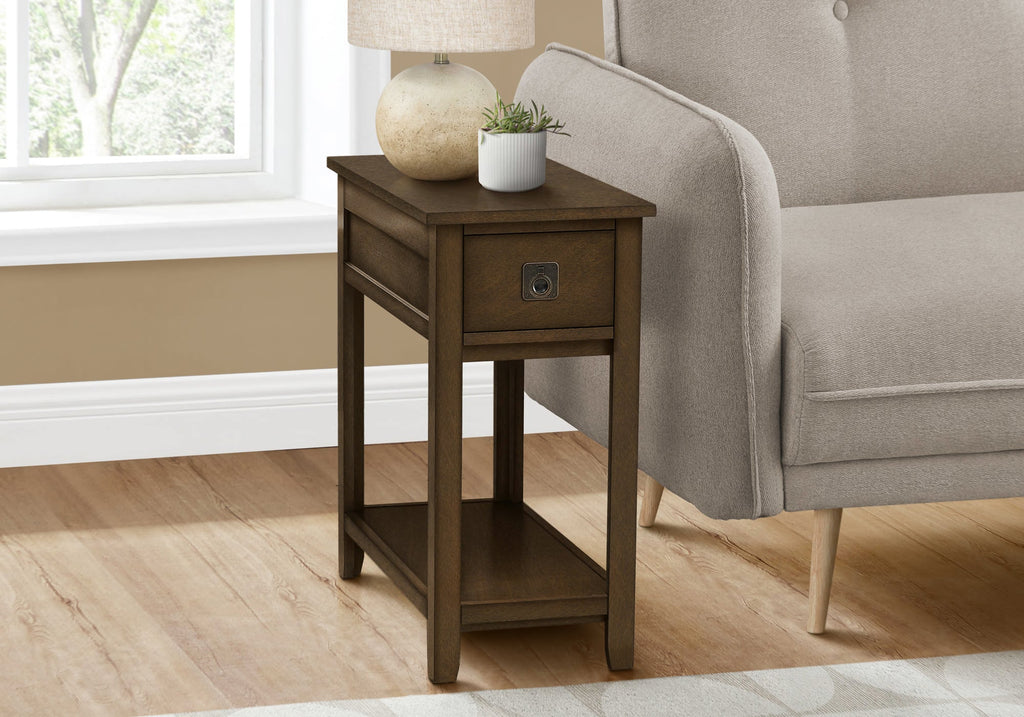 Accent Table with Storage Drawer