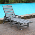 HDPE Chaise Lounge Chair Outdoor
