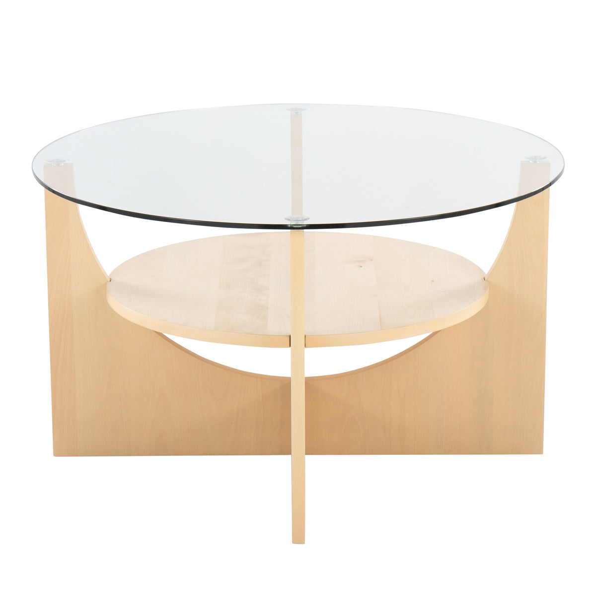 U-Shaped Contemporary Coffee Table