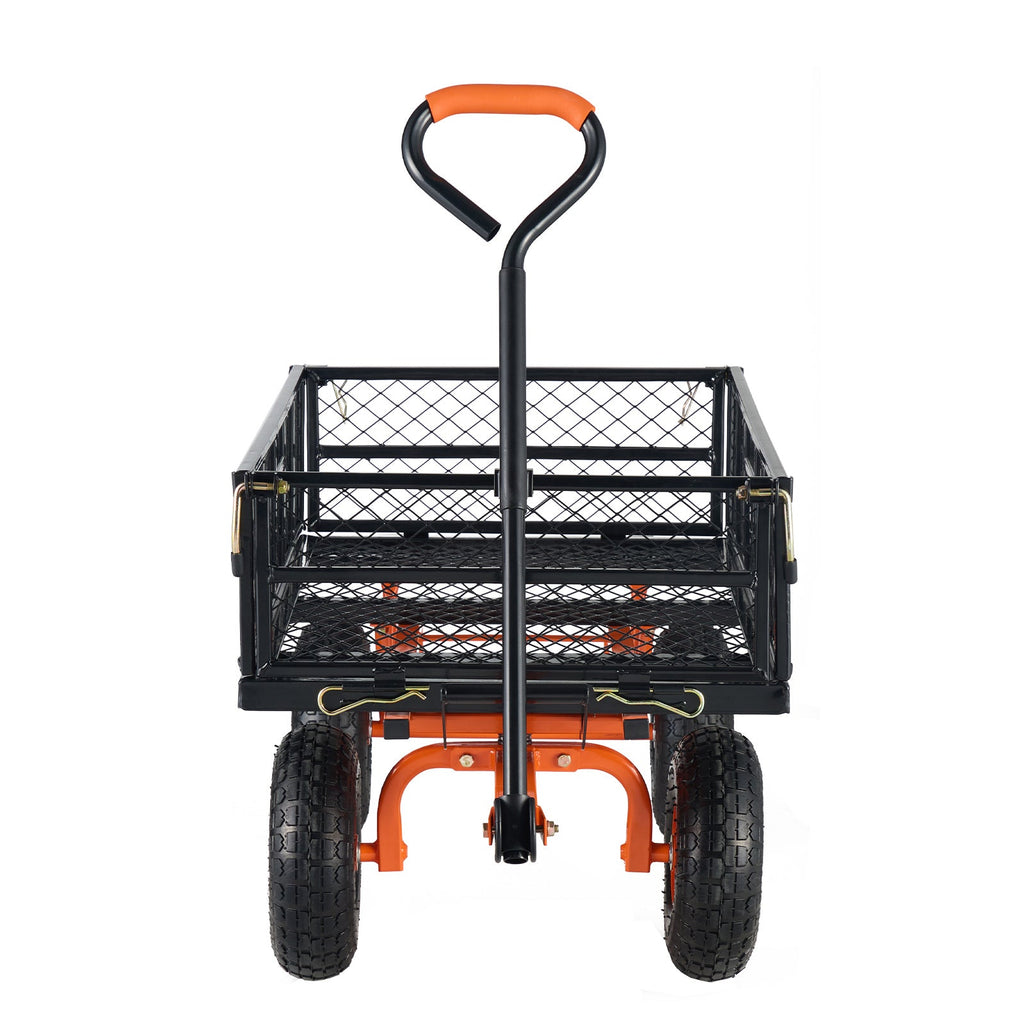 Metal Garden Dump Cart