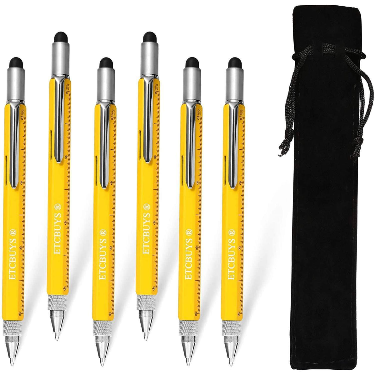 6-Pack: 6-in-1 Multi-Functional and Sturdy Aluminum DIY Tool