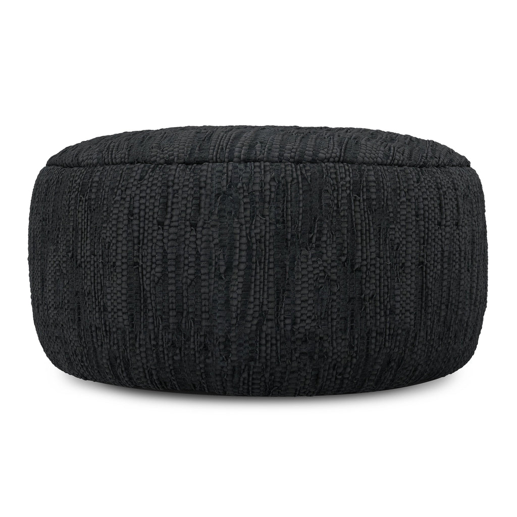 Fredrik 30 Inch Round Pouf