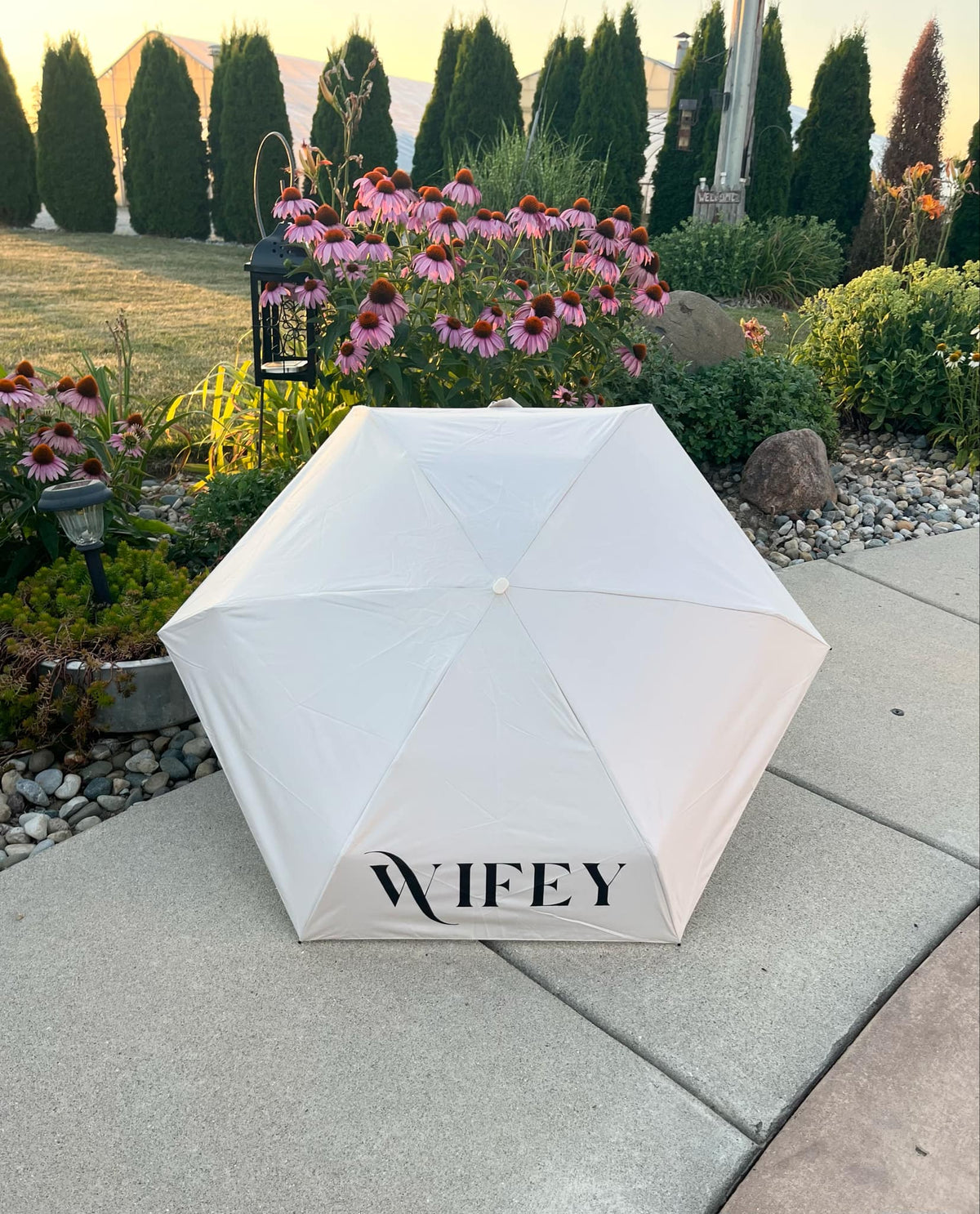 Bride or Wifey Pocket Umbrella