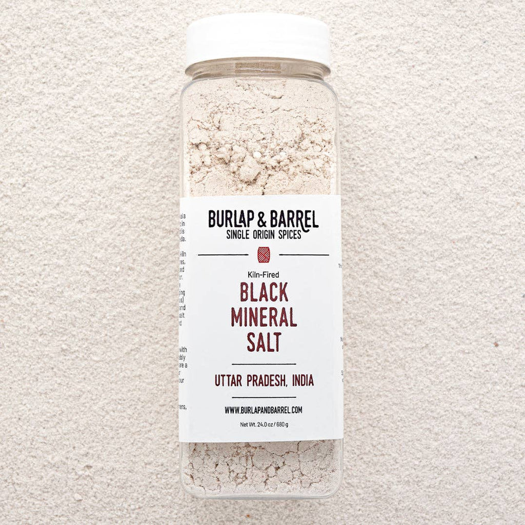 Black Mineral Salt (Kala namak) - Single Origin Spice