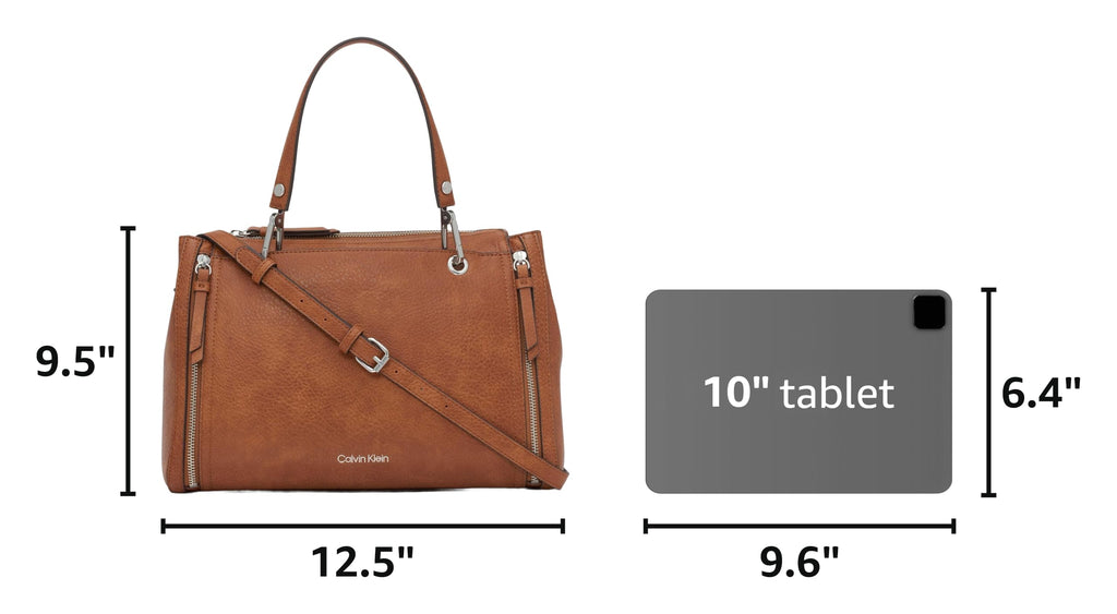 Calvin Klein Bubble Lamb Novelty Organization Satchel