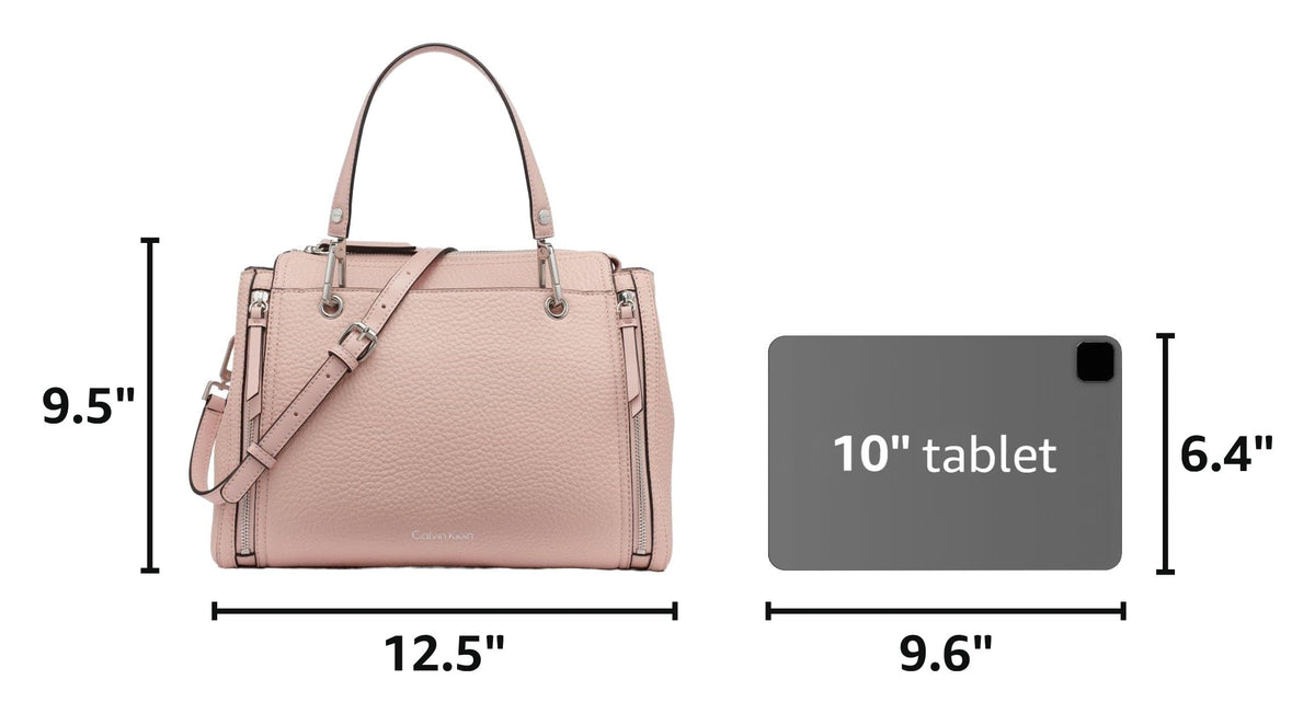 Calvin Klein Bubble Lamb Novelty Organization Satchel
