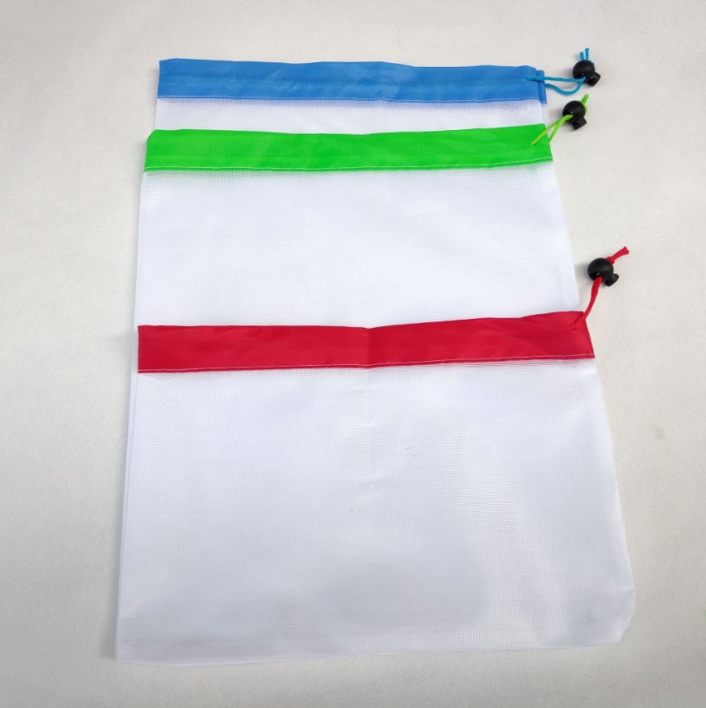 Fruit And Vegetable Multi-functional Splicing Beam Mouth Mesh Bag Suit Combination