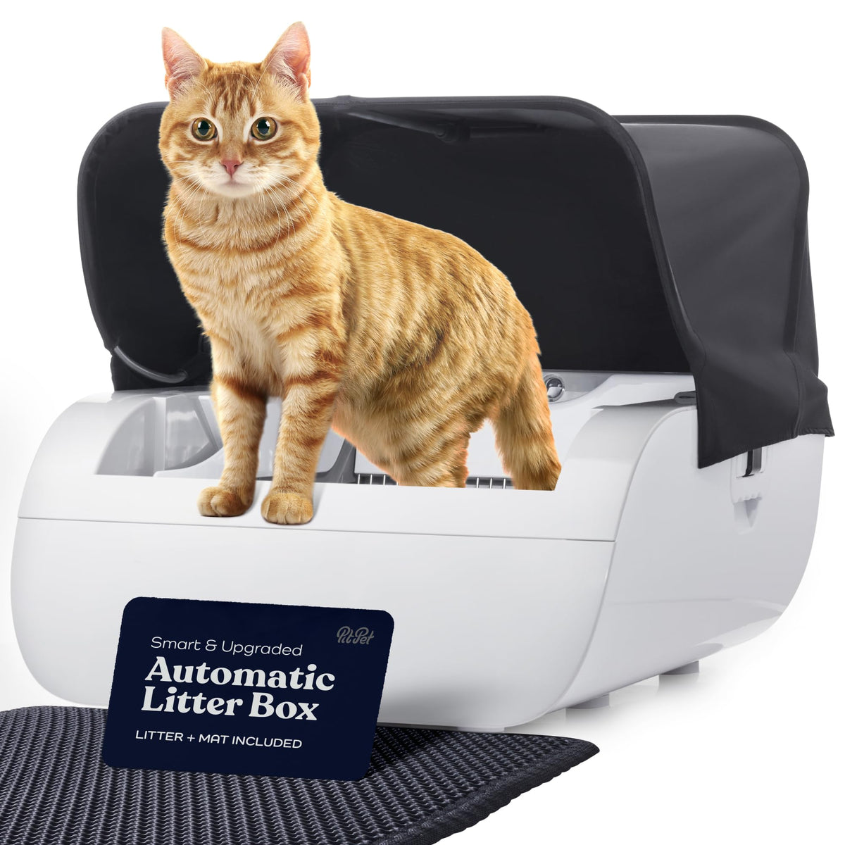 Smart Cat Litter Box - Wide Opening
