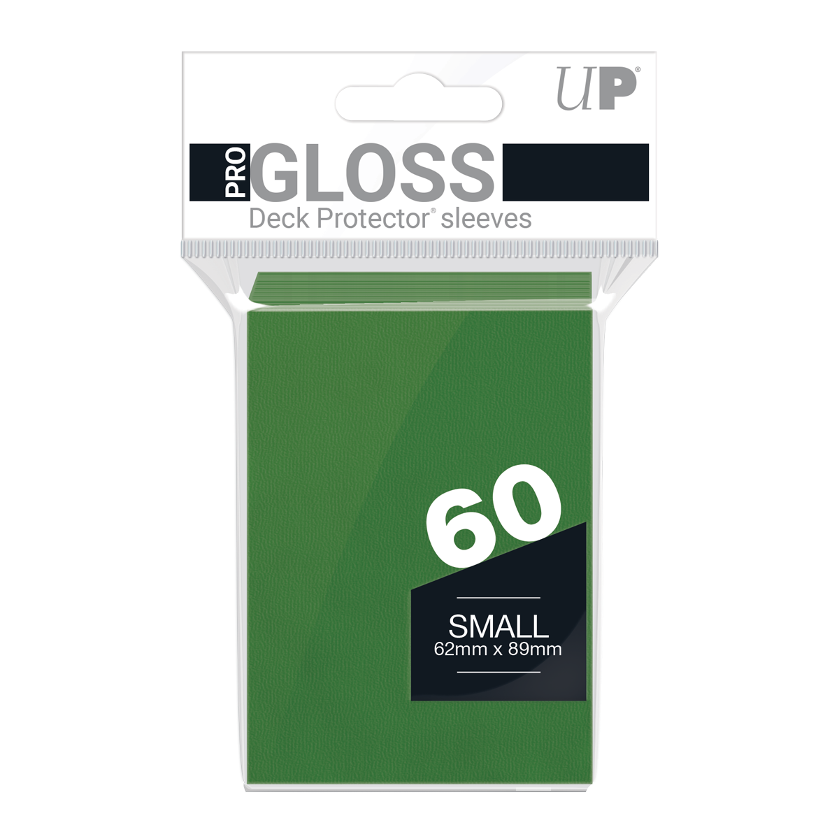 Ultra PRO: Small 60ct Sleeves - PRO-Gloss (Green)