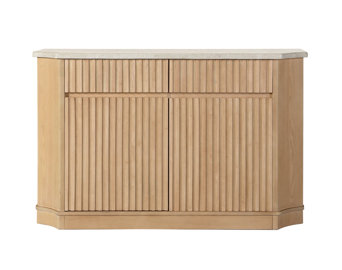 Qwin Beige Boucle Side Chair