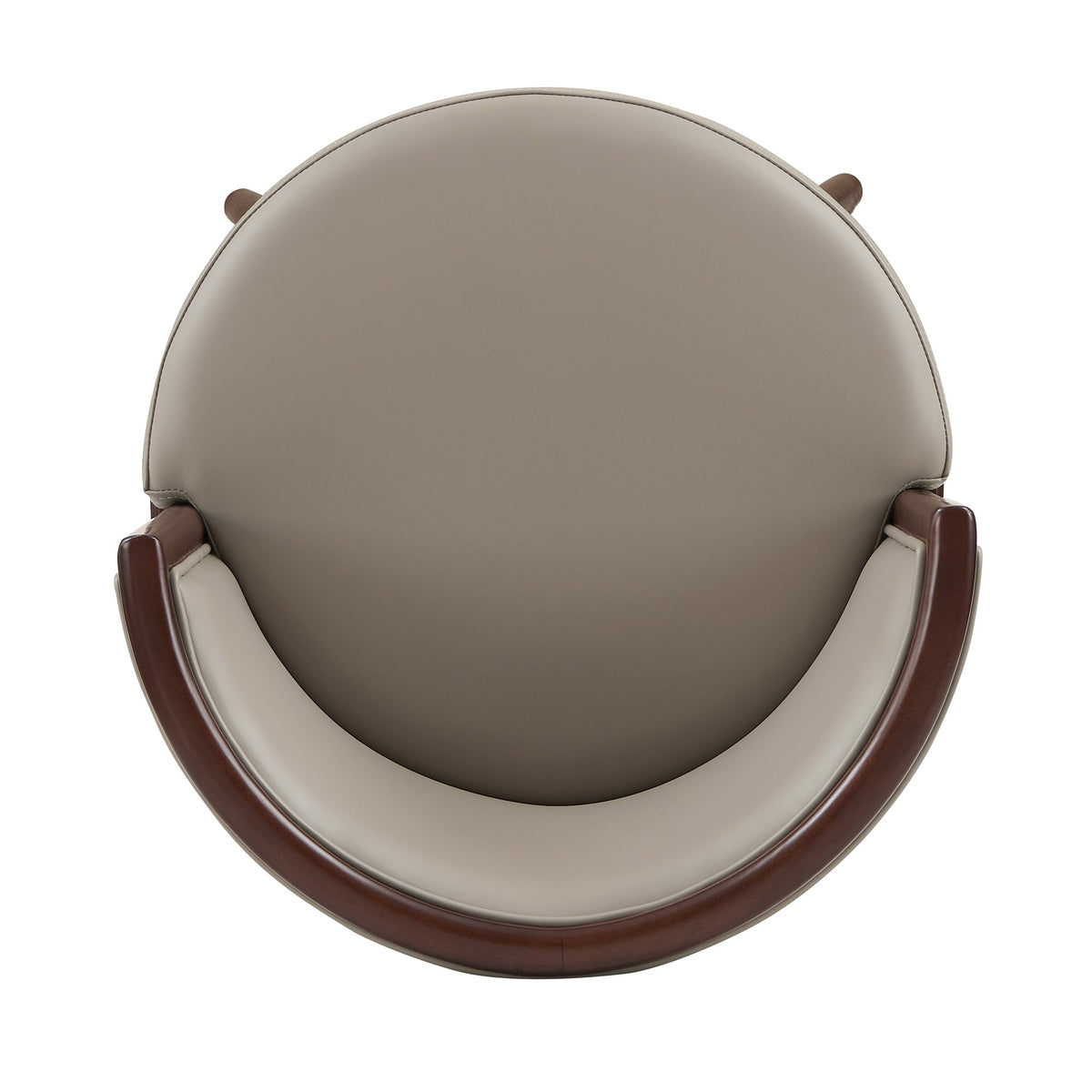 Evalyn Wood Upholstered Counter Stool
