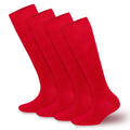 Women’s Bamboo Knee-High Socks 4-Pack – Soft & Breathable