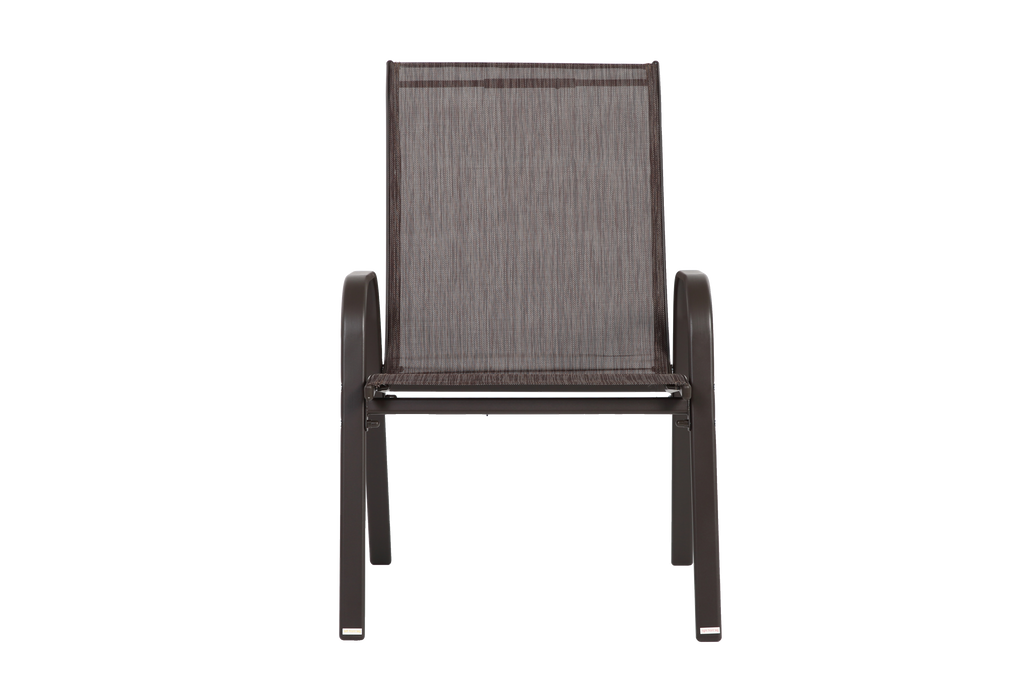 6 Piece Patio Chairs, Outdoor Camping Chairs with Breathable Textilene Fabric