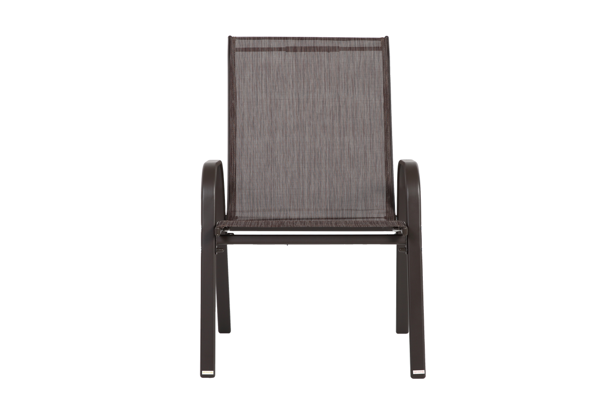 6 Piece Patio Chairs, Outdoor Camping Chairs with Breathable Textilene Fabric