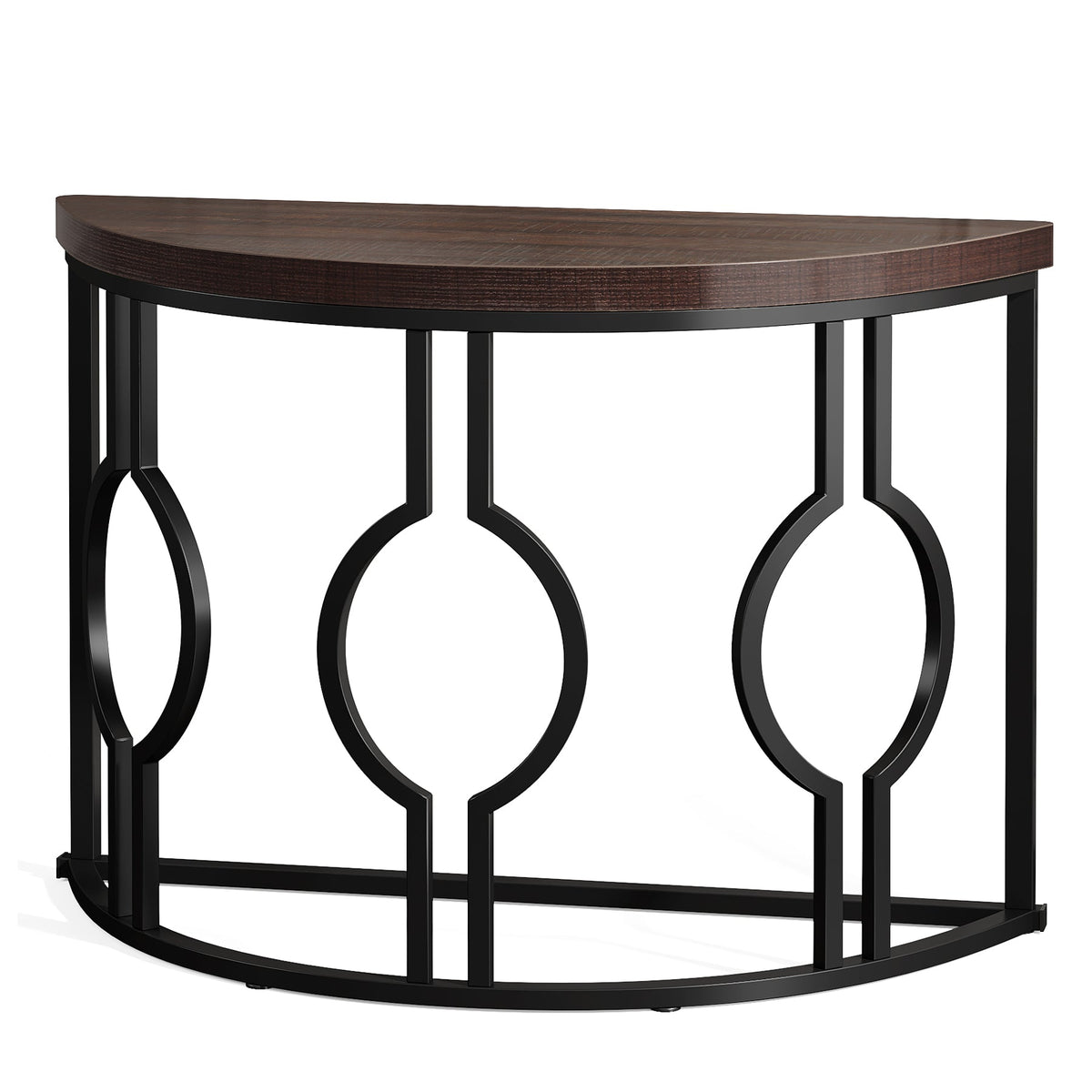 Half Moon Console Table for Entryway