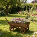 Small Wheelbarrow Wagon Flower Cart