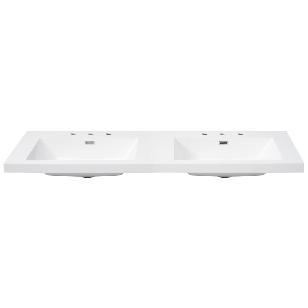 60" Resin Basin for Bathroom Vanity