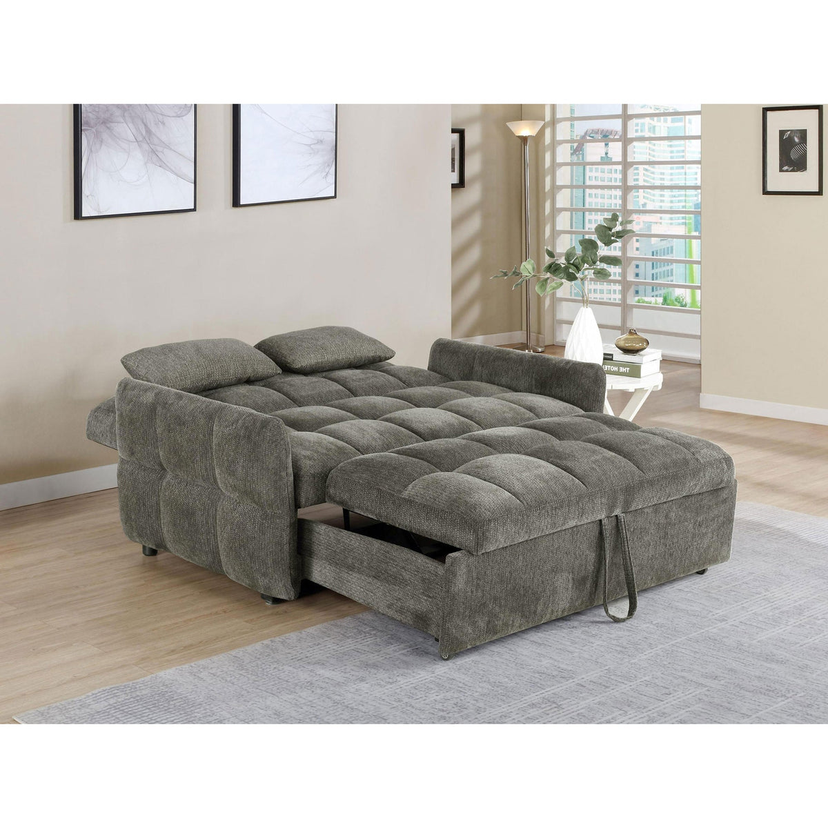 Alvara Dark Sofa Bed