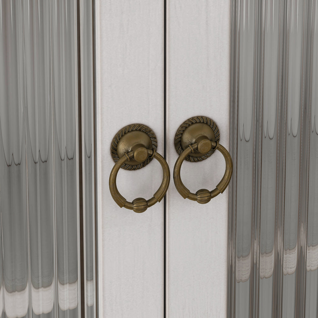 24.8" Vintage Double Door Wall Cabinet