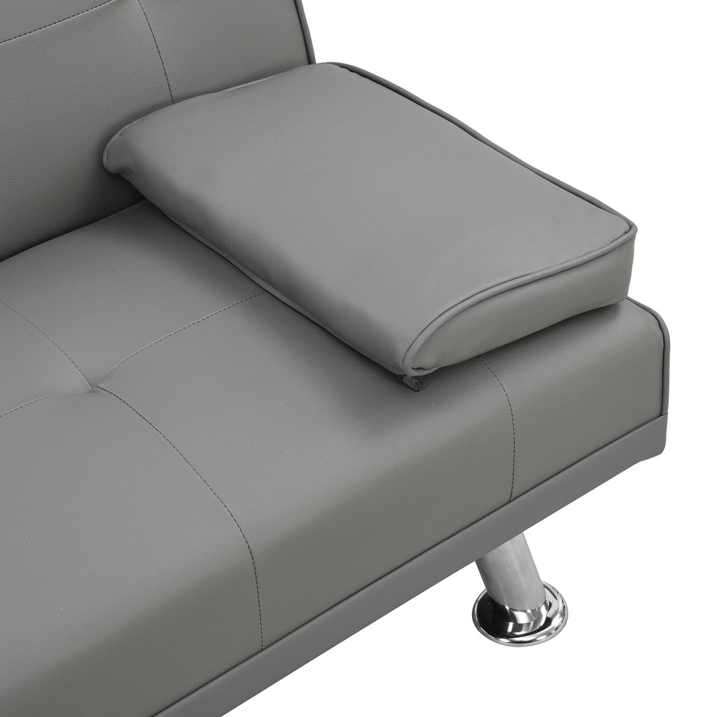 Sofa Bed with Armrest and Holders