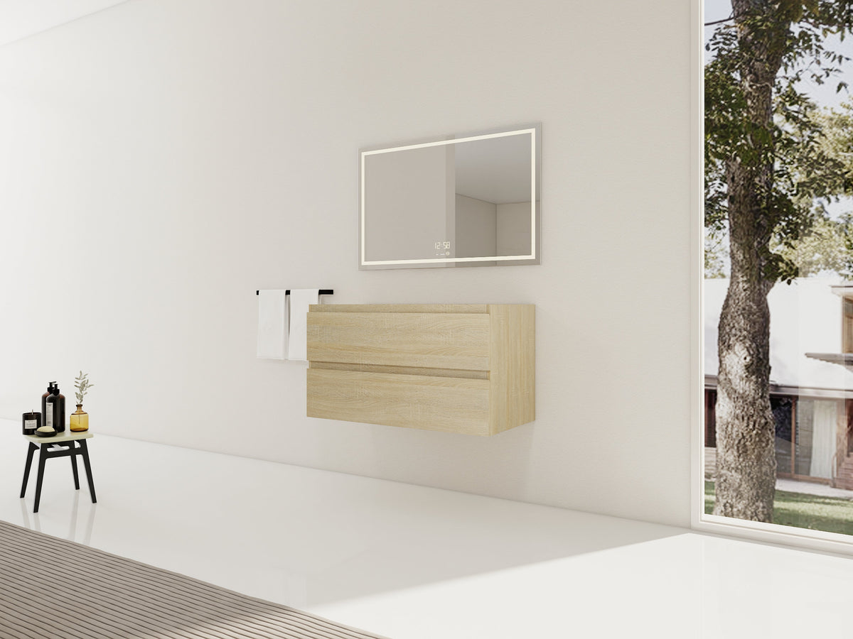 36" Wall-Mounted Bathroom Vanity (Cabinet Only)