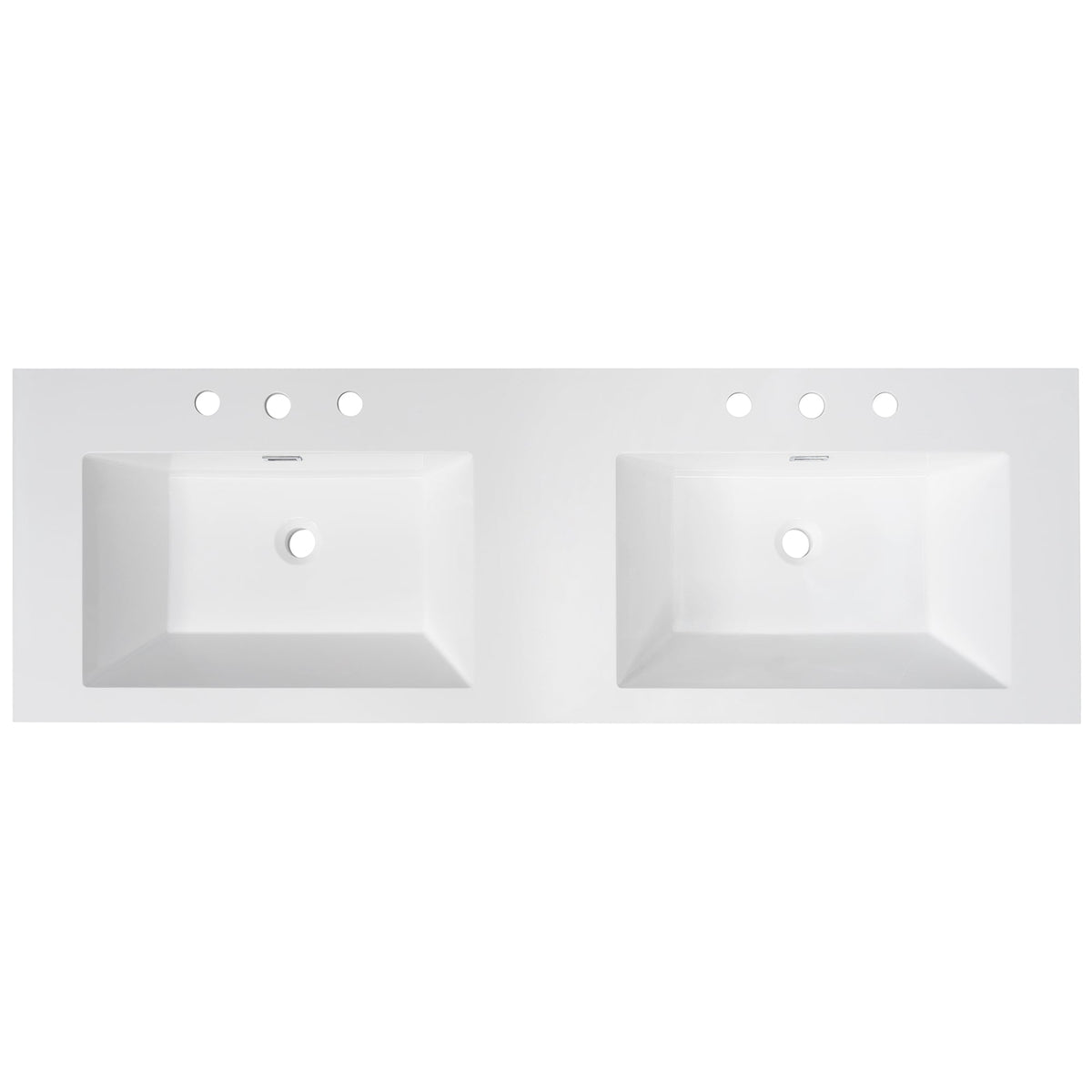 60" Resin Basin for Bathroom Vanity