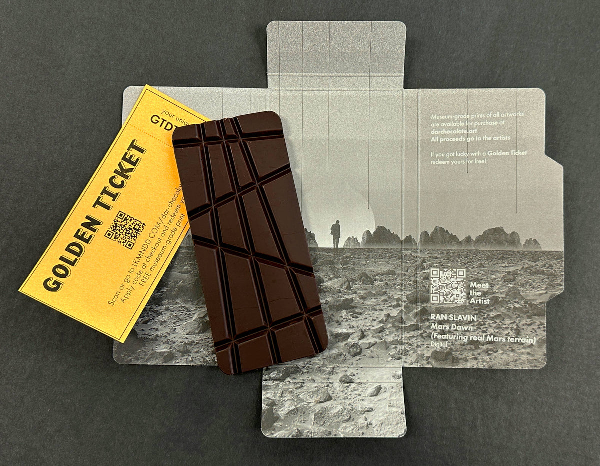 Art Bar: Single Origin Colombia Dark Chocolate Bar 85% Cacao