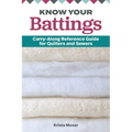 Know Your Battings: Carry-Along Reference Guide for Quilters and Sewers - Paperback