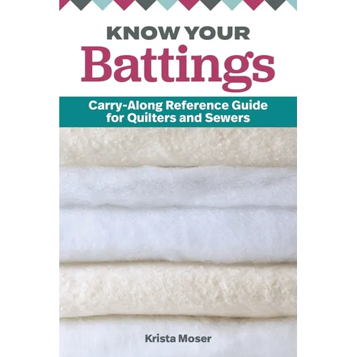 Know Your Battings: Carry-Along Reference Guide for Quilters and Sewers - Paperback