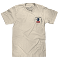 USPS United States Postal Service Mail Eagle T-Shirt - Cream